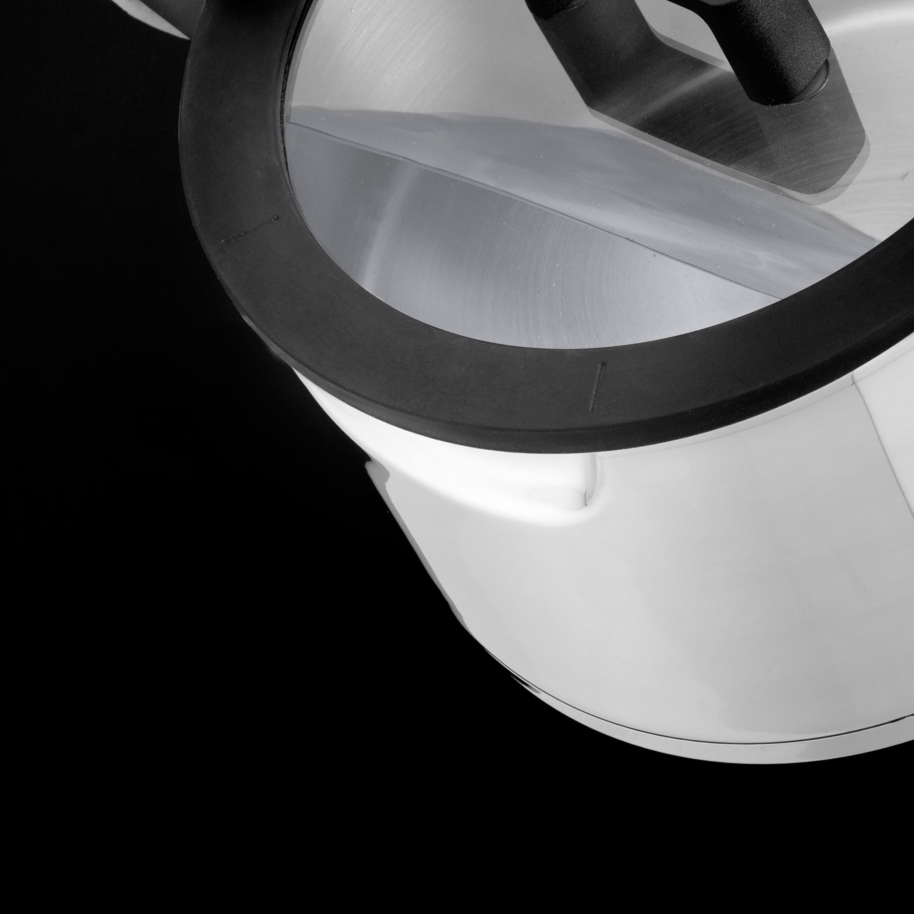 BergHOFF 6-Piece Cookware Set - Uqonic Downdraft Series with Steam Control Lids for Odour-Free Cooking