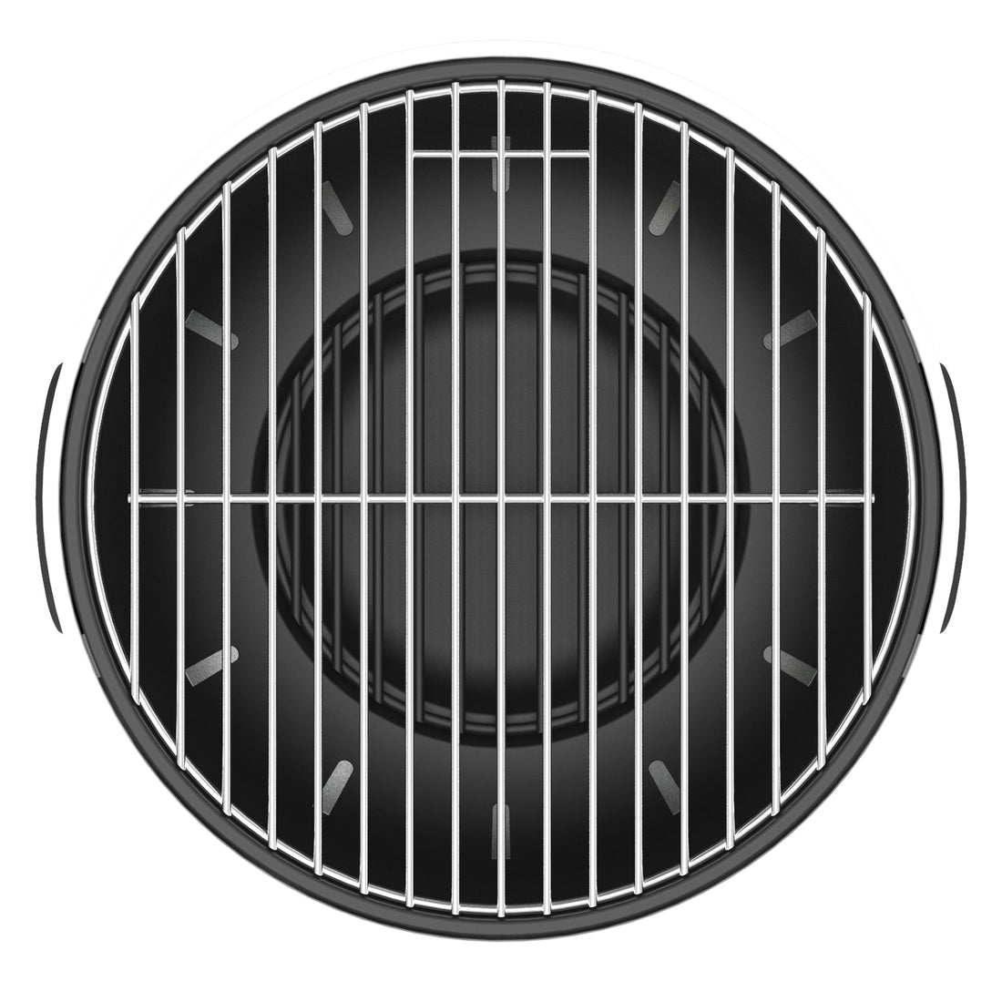 BergHOFF Table BBQ - Portable Charcoal Grill with Adjustable Airflow Lid, Ideal for Garden, Park or Balcony