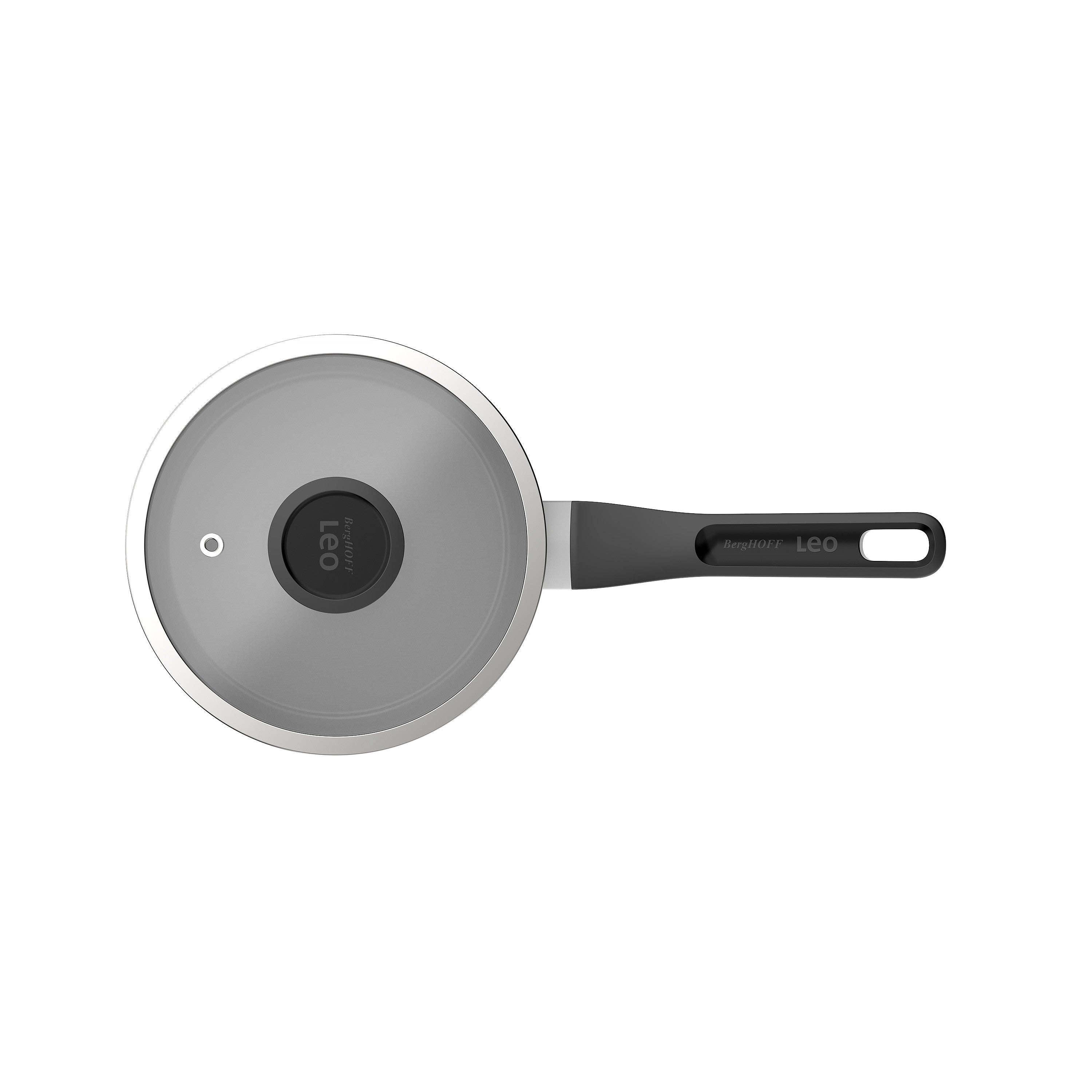 BergHOFF 18 cm Covered Saucepan – Glints Spirit with Non-Stick Coating &amp; Glossy Handle