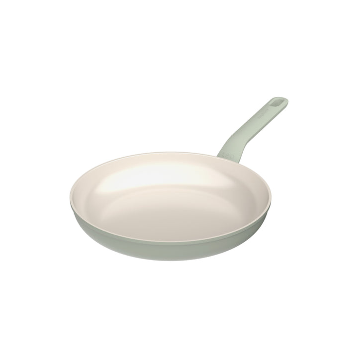 BergHOFF 28cm Frying Pan - Balance Sage Large Eco-Friendly Non-Stick Pan with Soft-Grip Handle